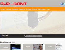 Tablet Screenshot of burbant.com